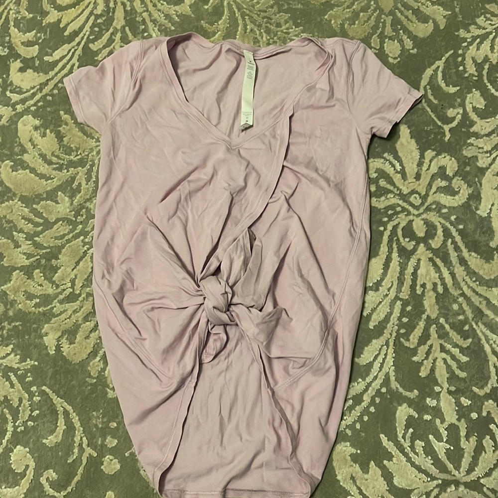 Lulu light purple t shirt